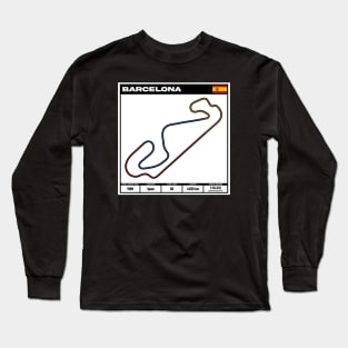 formula one circuit barcelona - formula one track - formula 1 track T-Shirt Hoodie Long Sleeve T-Shirt